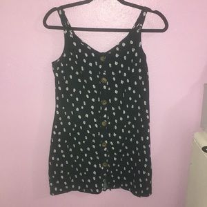 Button Down Mini Dress